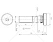 Šroub kolový DAF přední M22*1,5*104 GW.46 CSY AZDA-0088