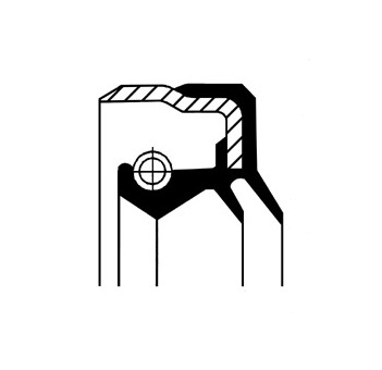 Těsnicí kroužek hřídele, rozvodovka CORTECO 01025711B