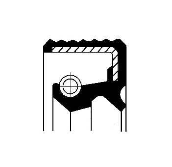 Těsnicí kroužek hřídele, hřídel převodovky CORTECO 12032019B