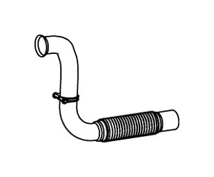 Výfuková trubka DINEX 54274