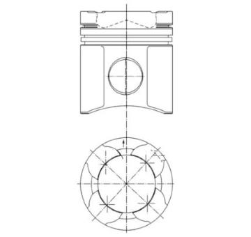 Píst KOLBENSCHMIDT 94850600
