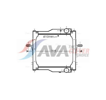 Chladič, chlazení motoru AVA Clever Choice RE2108