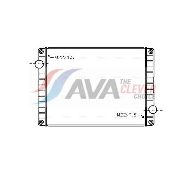 Chladič, chlazení motoru AVA Clever Choice VL2051