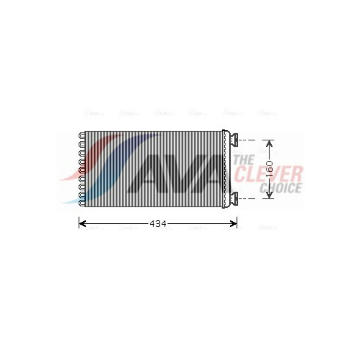 Výměník tepla, vnitřní vytápění AVA Clever Choice MN6022