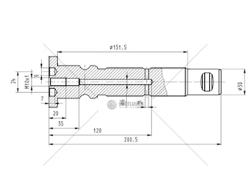 Čep pera VOLVO FH12 N/TYP přední CSY AZVO-0005