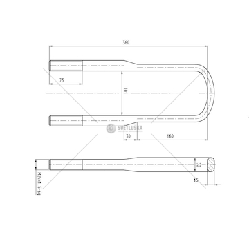 Drzak pruziny CSY K-AZIV-0023-A