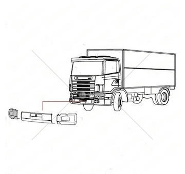 Kryt nárazníku COVIND COV/144/940