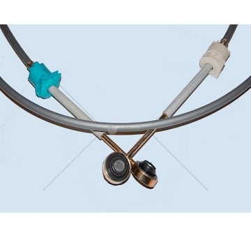 Lano řazení VOLVO FH šedé L-2650MM WOSIMAN A-208