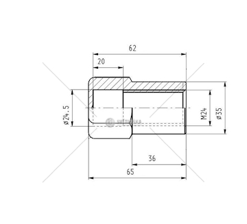 Matice spony pruznice CSY AZBP-0025