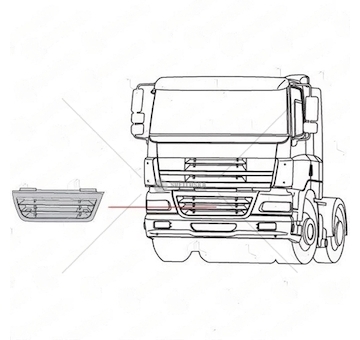 Mrizka chladice COVIND COV/CF0/152