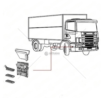Nástupní panel COVIND COV/144/230