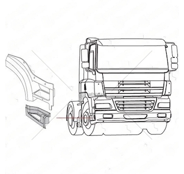 Nástupní panel COVIND COV/CF0/240