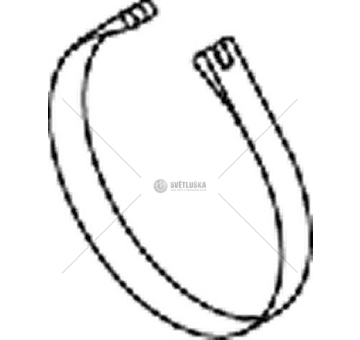 Pojistny krouzek, tlumic vyfuku DINEX DIN80925