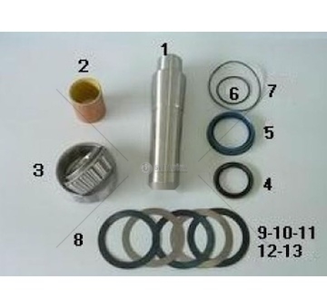 Sada na opravy, svislý čep GENISIO G-557