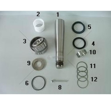 Sada opravárenská svislého čepu VOLVO FI50 1KOLO BEZ ložisk GENISIO G-763