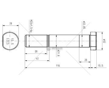 Sroub kola CSY AZMA-0002