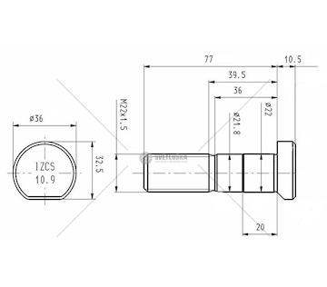 Sroub kola CSY AZMA-0004