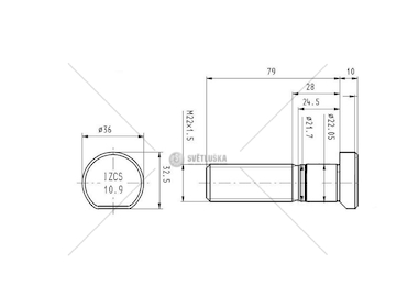 Sroub kola CSY AZMA-0022