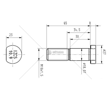 Sroub kola CSY AZME-0007