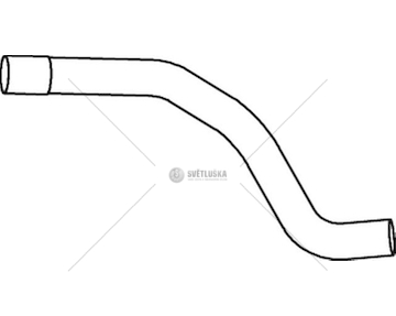 Výfuková trubka DINEX DIN54167