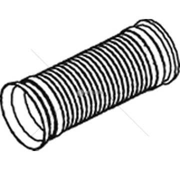 Zvlněná trubka, výfukový systém DINEX DIN50217