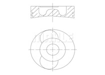 Píst MAHLE 061 53 00