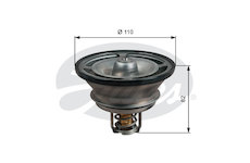 Termostat, chladivo GATES TH51482G1