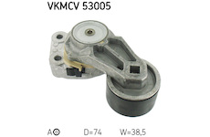 Napínací kladka, žebrovaný klínový řemen SKF VKMCV 53005