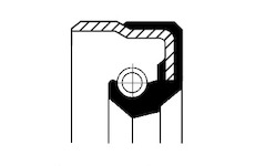 Těsnicí kroužek hřídele, náboj kola CORTECO 01018243B