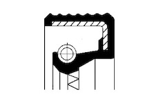 Těsnicí kroužek, kompresor CORTECO 01026501B