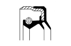 Těsnicí kroužek hřídele, rozvodovka CORTECO 01029917B