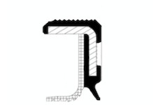 Těsnicí kroužek hřídele, klikový hřídel CORTECO 15026914B