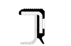 Těsnicí kroužek hřídele, klikový hřídel CORTECO 15026917B