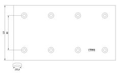 Sada brzdoveho oblozeni, bubnova brzda TEXTAR 1799101
