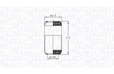 Mech, pneumaticke odpruzeni MAGNETI MARELLI 030607020026