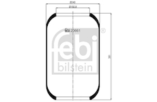 Mech, pneumaticke odpruzeni FEBI BILSTEIN 20661