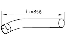 Výfuková trubka DINEX 48222