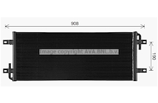 Chladič, chlazení motoru AVA QUALITY COOLING RE2145