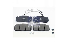 Sada brzdových destiček, kotoučová brzda DT Spare Parts 6.95105