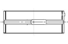 Hlavní ložiska klikového hřídele MAHLE 213 HL 21652 025