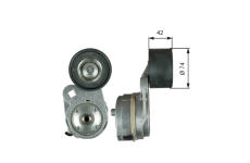 Napínák, žebrovaný klínový řemen GATES T38718