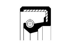 Těsnicí kroužek hřídele, pomocný pohon CORTECO 12010967B