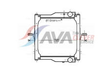 Chladič, chlazení motoru AVA QUALITY COOLING RE2094