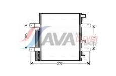 Kondenzátor, klimatizace AVA Clever Choice ME5238D