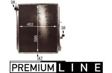 Chladič, chlazení motoru MAHLE CR 215 000P