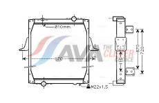 Chladič, chlazení motoru AVA Clever Choice RE2010
