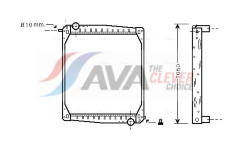 Chladič, chlazení motoru AVA Clever Choice SC2012