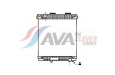 Chladič, chlazení motoru AVA Clever Choice MN2007N