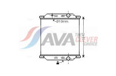 Chladič, chlazení motoru AVA Clever Choice RE2073N