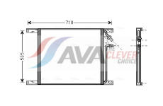 Kondenzátor, klimatizace AVA Clever Choice DF5069